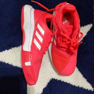 Adidas girls court jam xj size 1